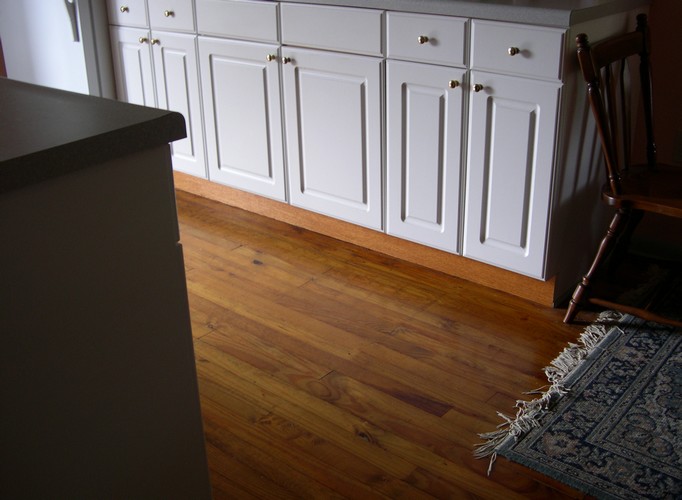 kitchen on a rainy morning