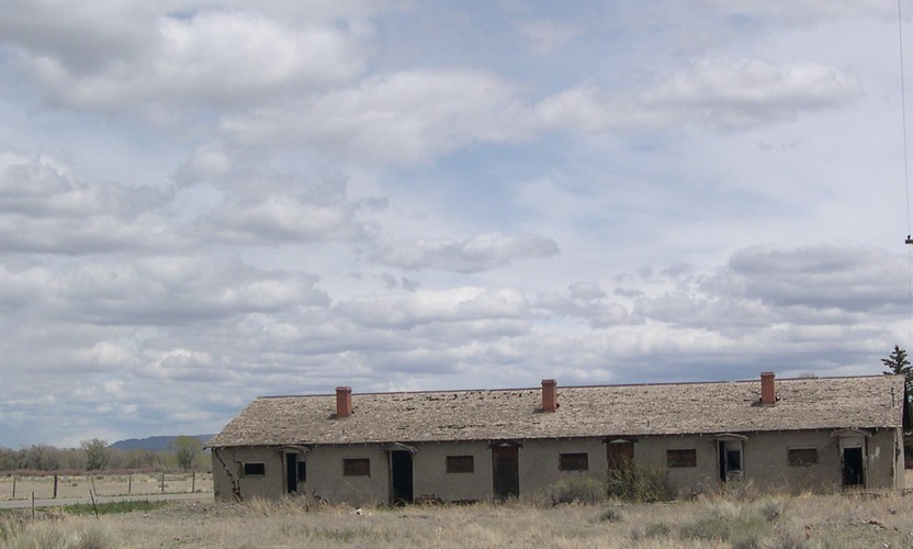 abandoned housing in Antonito, CO