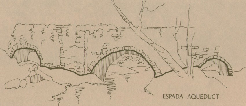 Espada Aqueduct built in 1731