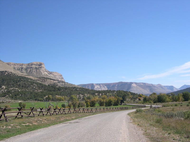 Road into Kessler Canyon