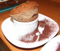 chocolate souffle