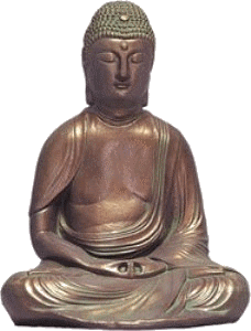 Buddha meditating